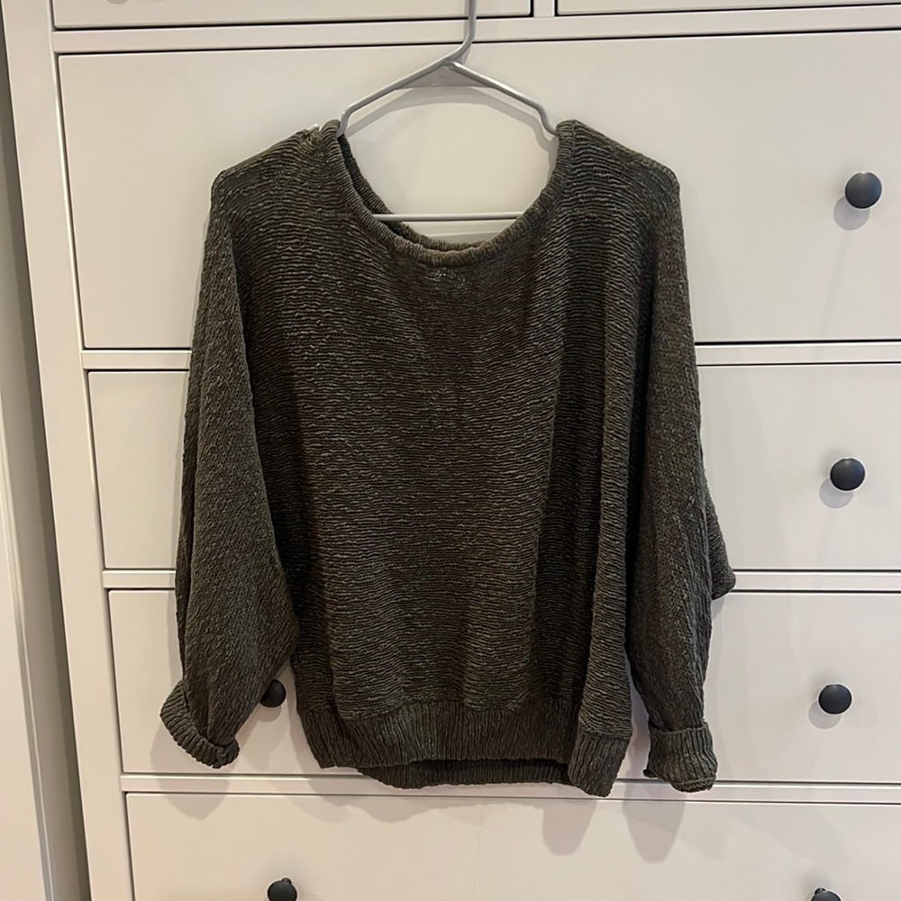 Olive green sweater